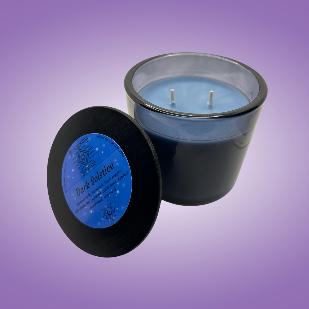 Dark Solstice Virgin Coconut Wax Candle