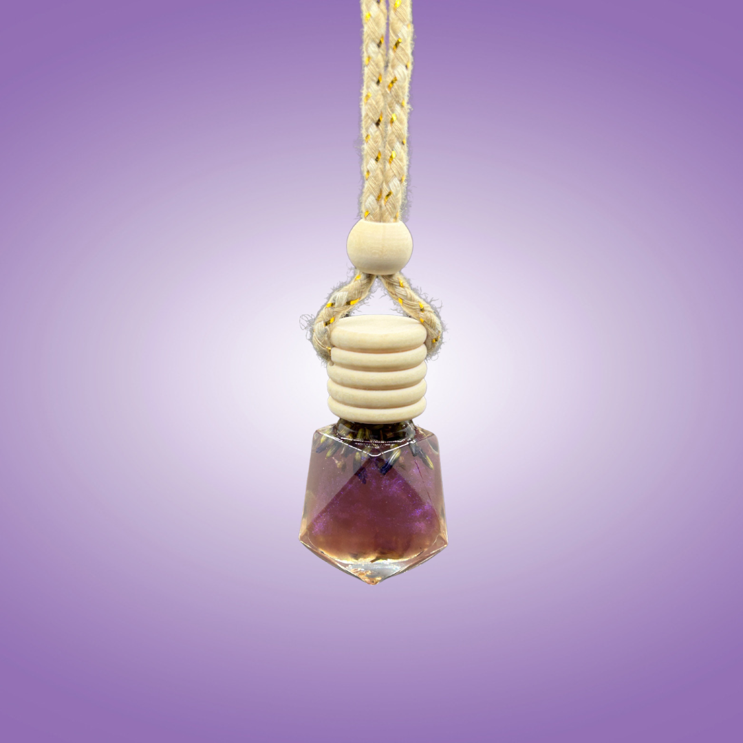Amethyst Glass Vehicle Diffuser