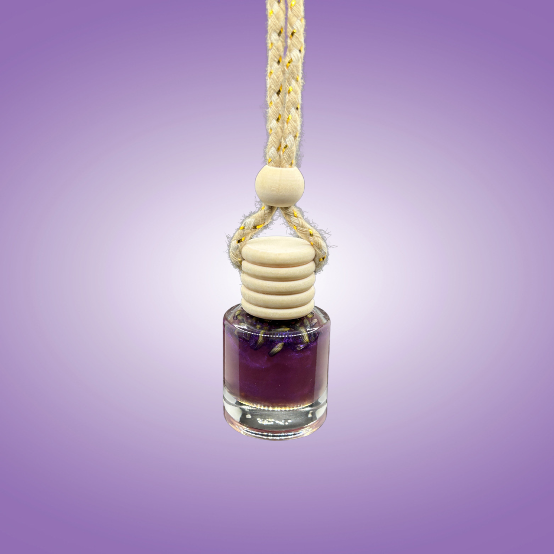 Amethyst Glass Vehicle Diffuser