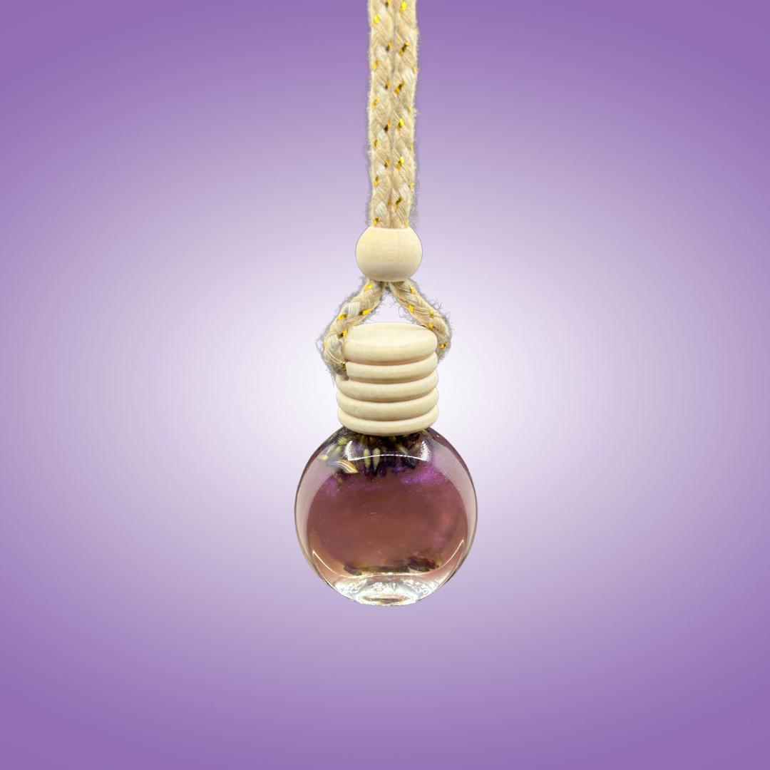 Amethyst Glass Vehicle Diffuser