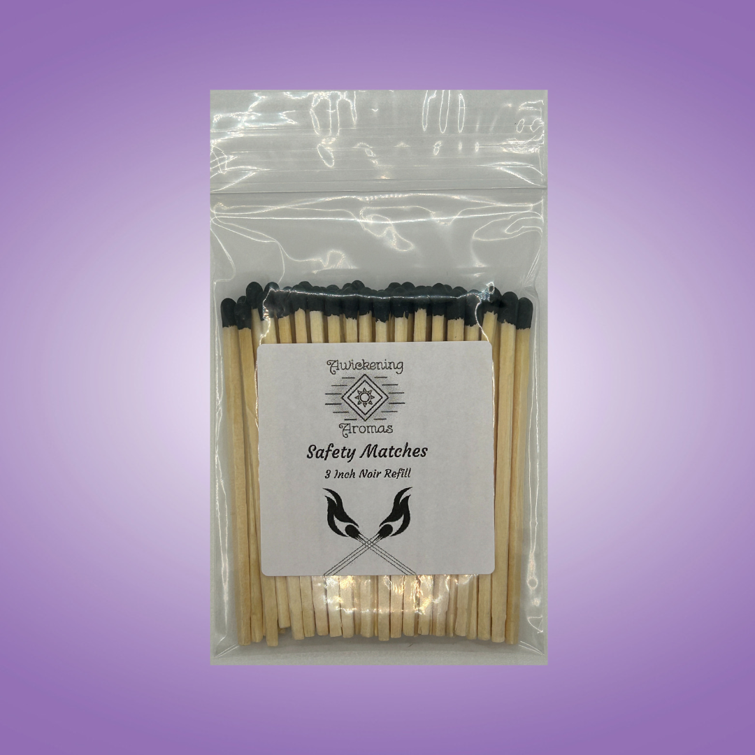 3 Inch Noir Match Refill 50ct