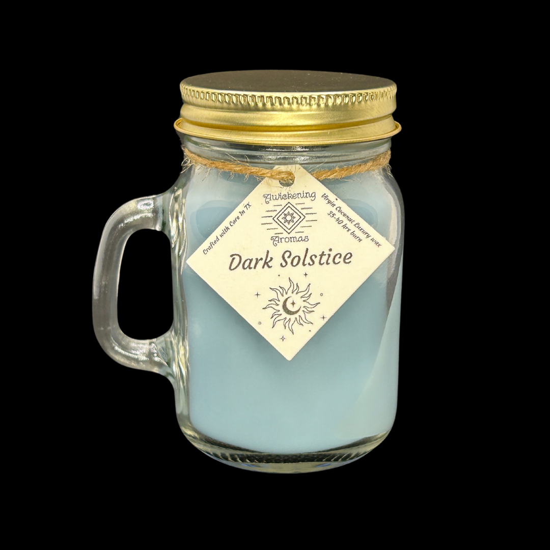 Dark Solstice Virgin Coconut Wax Candle